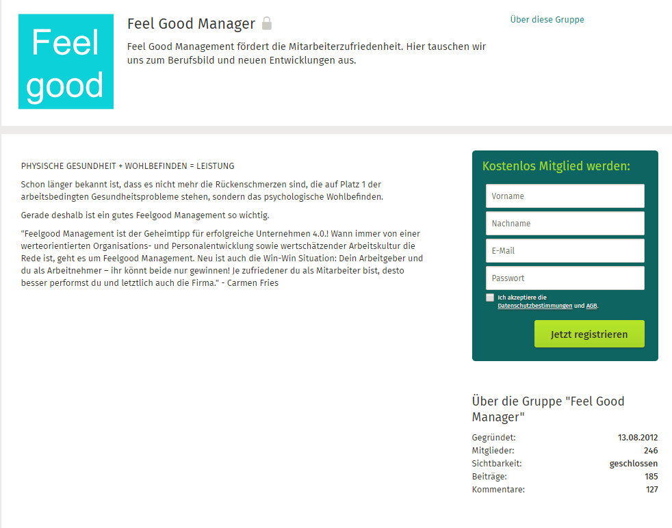Feel Good Management Gruppe