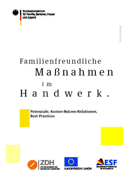 familienfreundliche massnahmen im handwerk (c) bmfsfj.de