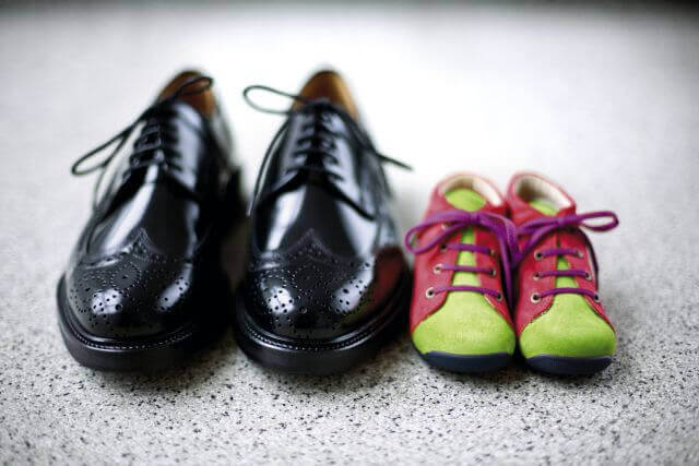 große und kleine Schuhe (c) Erfolgsfaktor Familie