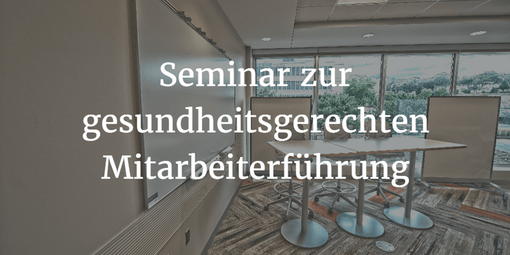 Seminar zur gesundheitsgerechten Mitarbeiterführung (c) eldewsio / pixabay.de