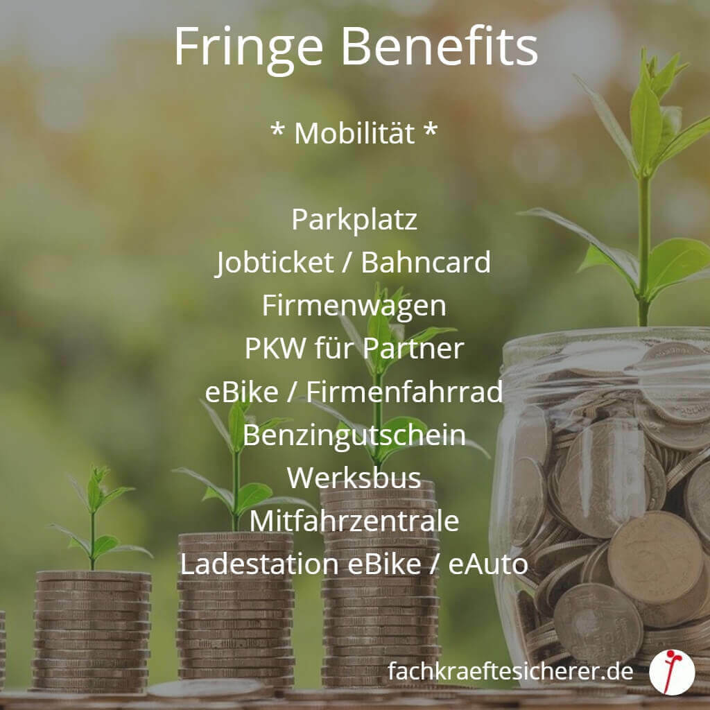 Beispiele Fringe Benefits Mobilität
