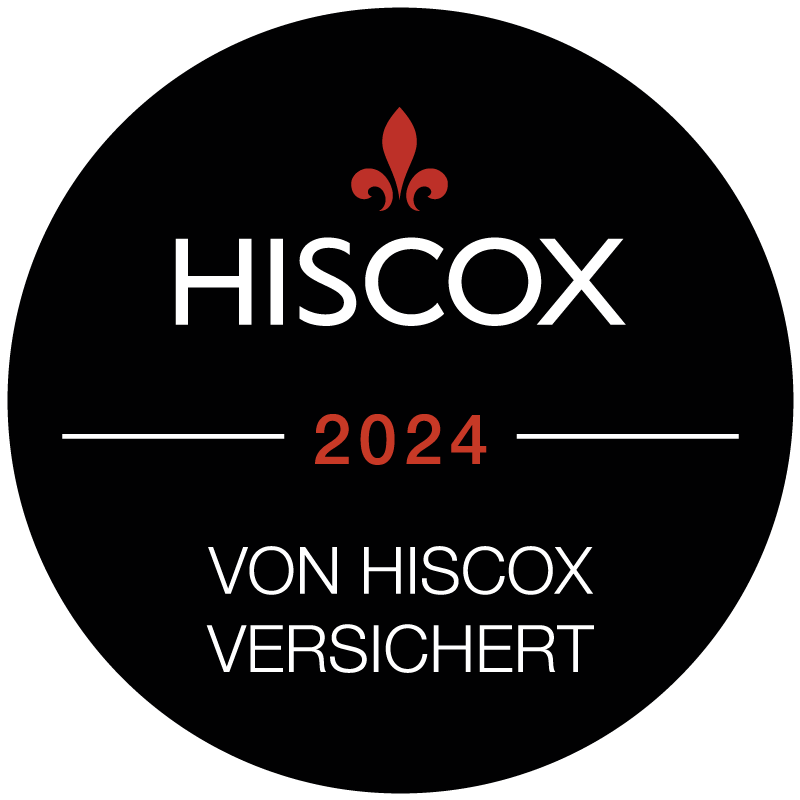 Siegel gewerbliche Versicherung Hiscox